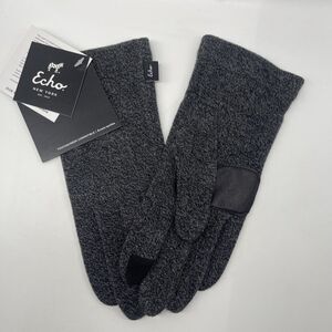 Echo Touch Womens Gloves Dark Gray Sz L/XL New
